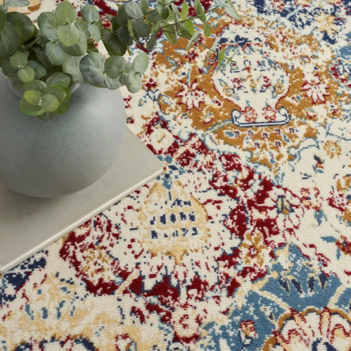 Nourison Grafix Area Rug GRF31 Blue Multicolor