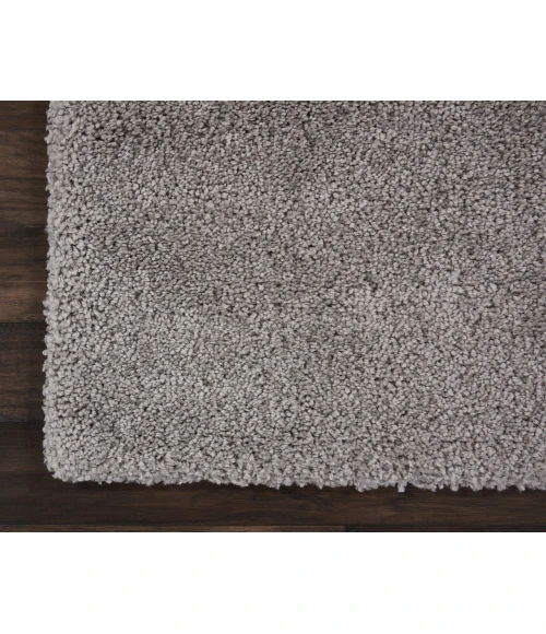Nourison Malibu Shag Area Rug MSG01-Silver Grey