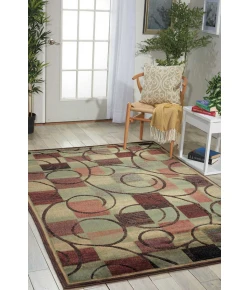 Nourison Home Expressions XP01 Brown 9 ft. 6 in. X 13 ft. 6 in. Area Rug