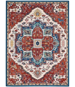 Nourison Home Parisa PSA01 Brick Ivory 12 ft. X 15 ft. Area Rug