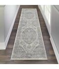 Nourison Tranquil Runner Area Rug TRA05-Ivory/Grey