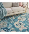 Nourison Tranquil Area Rug TRA02-Turquoise