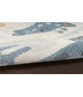 Nourison Astra Machine Washable Ivory ASW01 2 ft. 2 in. X 4 ft. Rectangle Rug