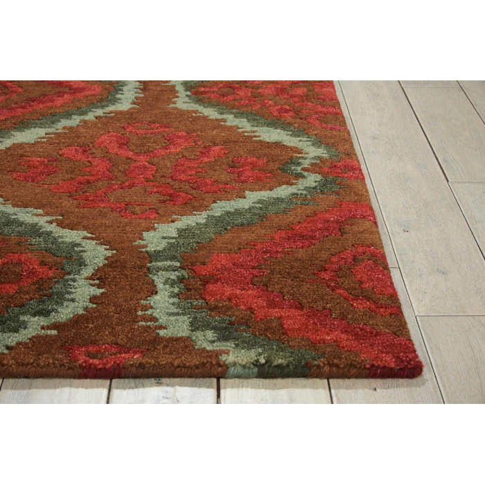 Nourison Home Tahoe Brown MTA06 2ft.3in. x 8ft. Rect. Rug