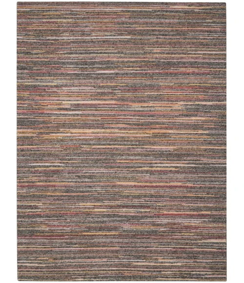 Nourison Plateau Area Rug PAE01-Grey/Flame