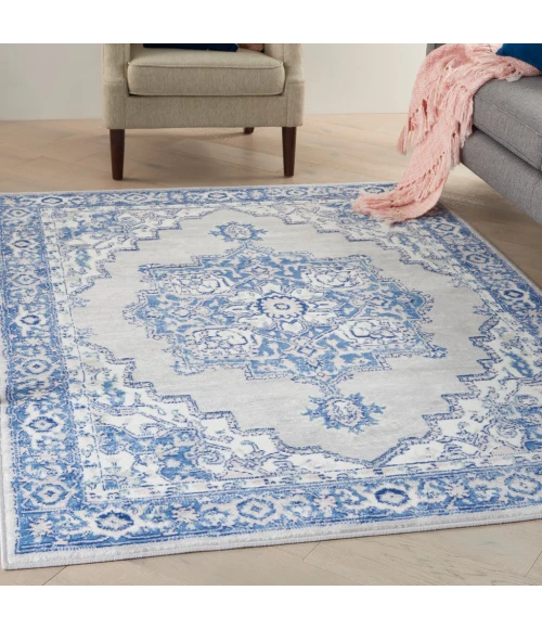 Nourison Whimsicle Area Rug WHS03-Grey Blue