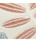 Nourison Aloha Ivory Blue ALH18 7 ft. 10 in. X 10 ft. 6 in. Rect. Rug