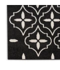 Nourison Home Nourison Essentials Black Ivory NRE04 2 ft. 2 in. X 7 ft. 6 in. Rectangle Rug
