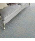 Nourison Jubilant Area Rug JUB06-Ivory/Light Blue