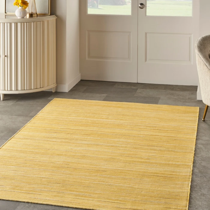 Nourison Interweave Area Rug IWV01 Yellow