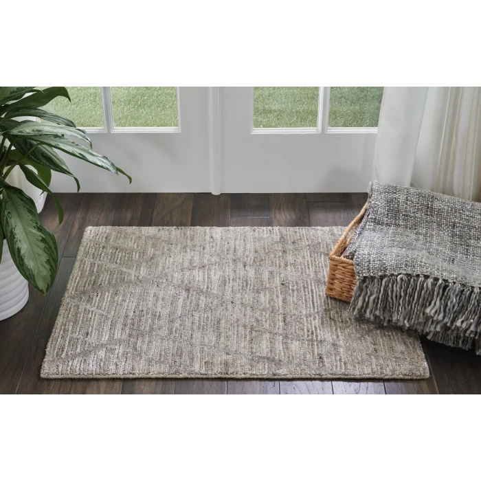 Nourison Ocean Ash OCP02 2 ft. X 3 ft. Rect. Rug
