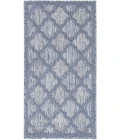 Nourison Easy Care Area Rug NES01 Denim Blue