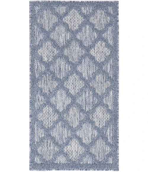 Nourison Easy Care Area Rug NES01 Denim Blue