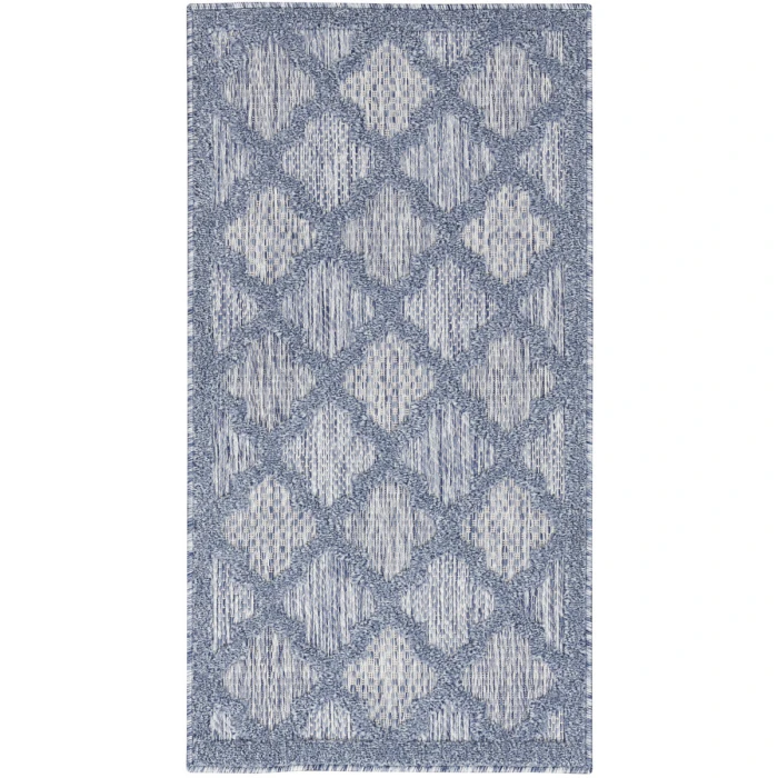 Nourison Easy Care Area Rug NES01 Denim Blue