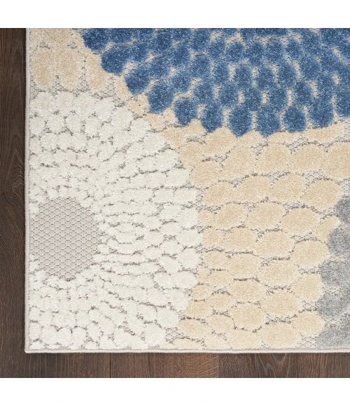 Nourison Aloha Area Rug ALH29 Blue/Grey
