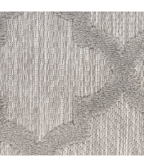 Nourison Easy Care Area Rug NES01 Silver Grey