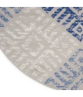 Nourison Whimsicle Area Rug WHS18-Grey Blue