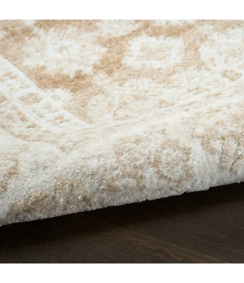 Nourison Dekor Cream Beige DEK02 7 ft. 10 in. X 9 ft. 10 in. Rect. Rug