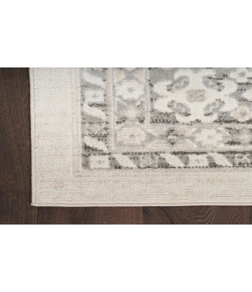 Nourison Serenity Home Ivory Grey SRH01 2 ft. 2 in. X 7 ft. 6 in. Rectangle Rug