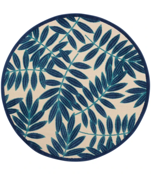 Nourison Aloha Area Rug ALH18-Navy