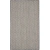 Nourison Home Courtyard COU01 Ivory Charcoal 3 ft. X 5 ft. Area Rug