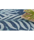 Nourison Garden Oasis Navy GOA01 4 ft. X 6 ft. Rectangle Rug