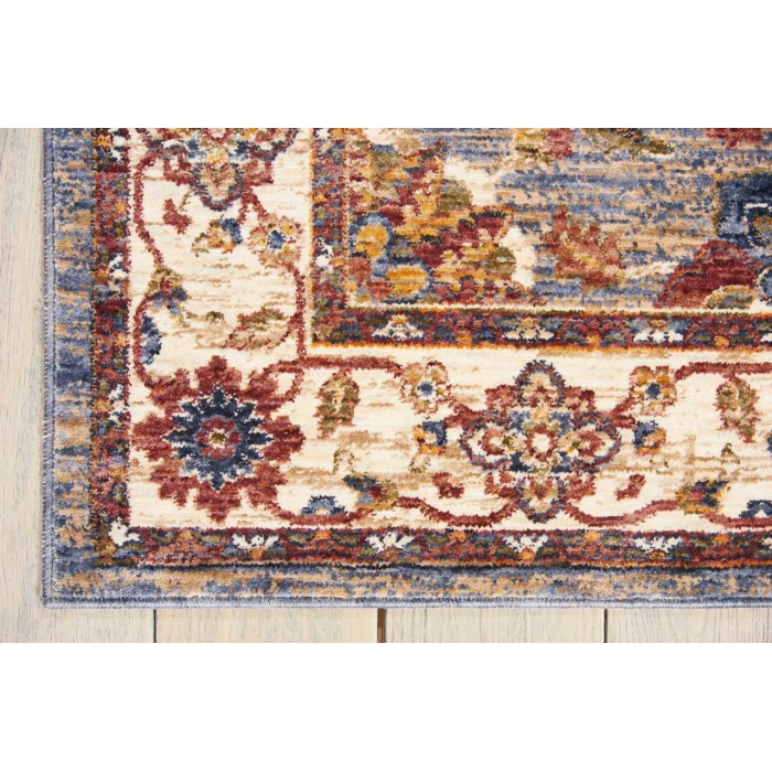 Nourison Home Lagos Blue LAG04 5ft.3in. x 7ft.6in. Rect. Rug