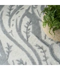 Nourison Home Divine Grey DIV13 5ft.6in. x 7ft.5in. Rect. Rug