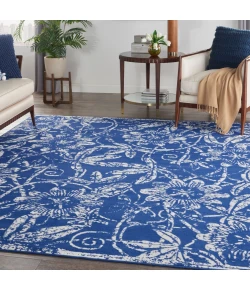 Nourison Home Whimsicle WHS05 Navy 7 ft. X 10 ft. Area Rug