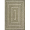 Nourison Home Tulum TLM04 Olive 5 ft. 3 in. X 7 ft. Area Rug