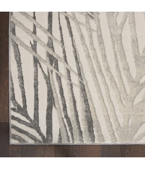 Nourison Rustic Textures Area Rug RUS17-Ivory/Grey