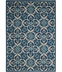 Nourison Home Caribbean CRB02 Navy 5 ft. 3 in. X 7 ft. 5 in. Area Rug