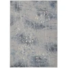 Nourison Home Somerset ST74 Silver Blue 5 ft. 3 in. X 7 ft. 5 in. Area Rug