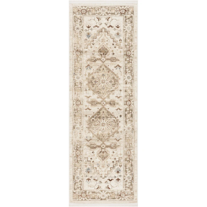 Nourison Home Pardis Cream / Ivory PRD02 2ft. x 6ft. Rect. Rug