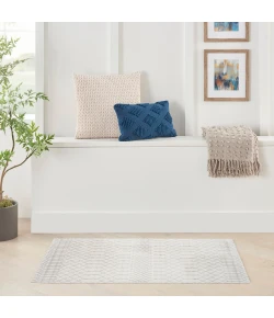 Nourison Home Astra Machine Washable ASW10 Ivory 2 ft. 2 in. X 4 ft. Area Rug