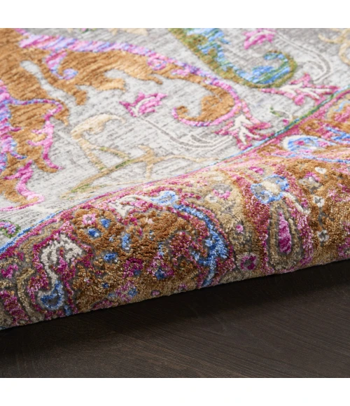 Nourison Home Vintage Harmony Pink VHH03 5ft.3in. x 7ft.6in. Rect. Rug