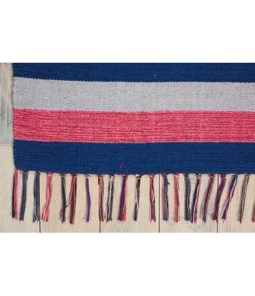 Nourison Baja Area Rug BAJ01-Pink/Blue