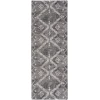 Nourison Home Brixton BRX01 Gray 2 ft. 2 in. X 6 ft. Area Rug
