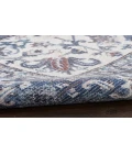 Nicole Curtis Machine Washable Series 1 Navy Ivory SR104 4 ft. X 6 ft. Rectangle Rug