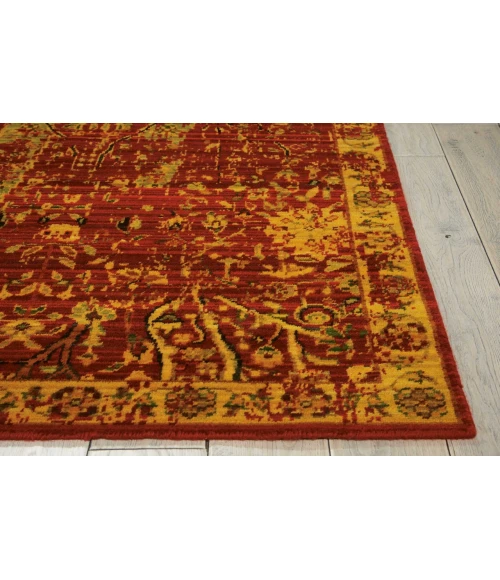 Nourison Home Timeless Red TML04 7ft.9in. x 9ft.9in. Rect. Rug