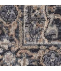 kathy ireland Home Moroccan Celebration Runner Area Rug KI381-Navy