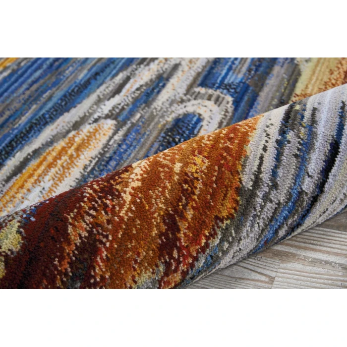 Nourison Chroma Area Rug CRM04-Lava Flow