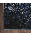Nourison Passion Area Rug PSN10 L.Blue/Blk 5'3" x 7'3"