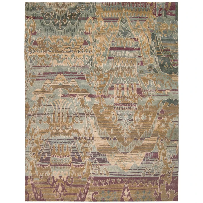 Nourison Home Dune Blue DUN01 5ft.6in. x 8ft. Rect. Rug