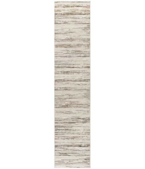 Nourison Serenity Home Ivory Beige SRH03 2 ft. 2 in. X 6 ft. Rect. Rug