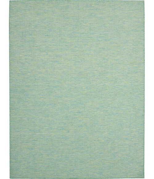 Nourison Positano Area Rug POS01 Blue Green 10' x 14'