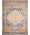 Nourison Vintage Washables Blue Coral VWS13 9 ft. 10 in. X 13 ft. 2 in. Rect. Rug