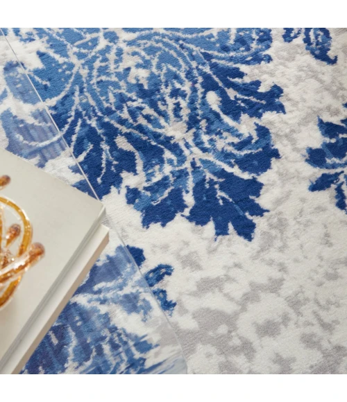 Nourison Whimsicle Area Rug WHS11-Ivory Navy