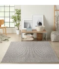 Nourison Natural Texture Ivory Grey NTX01 4 ft. X 6 ft. Rect. Rug