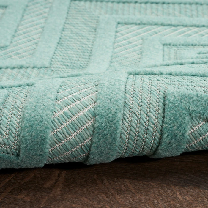 Nourison Versatile Area Rug NRV01 Aqua/Teal